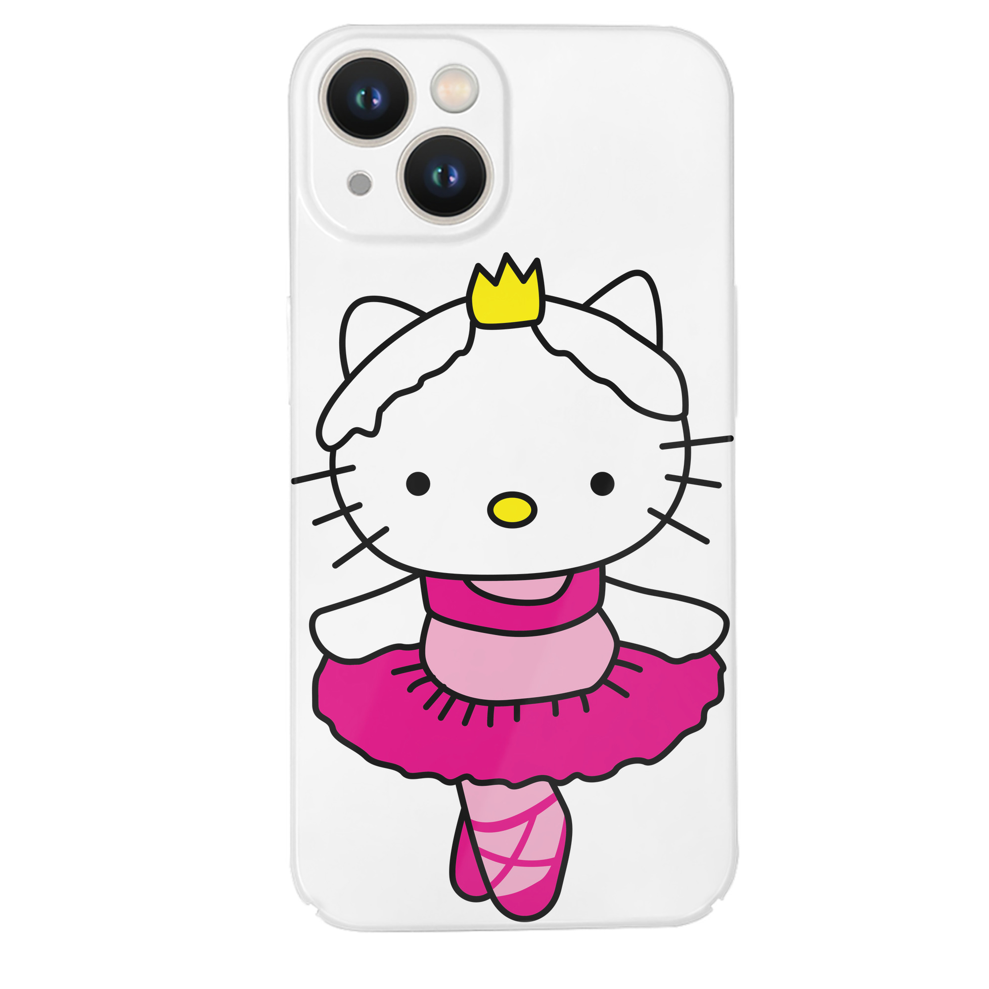 （画像用） Hello Kitty ハローキティ 【iPhone 14シリーズ対応】ハードケース
